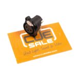 Neutrik - XLR Connectors 3P M Recept B Series PCBV PN 1 GRD TOG BK