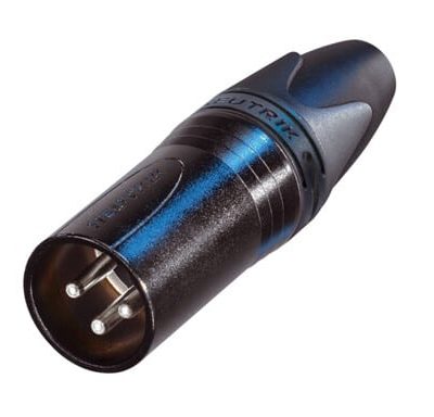Neutrik NC3MXX-BAG	XLR 3 pole male
