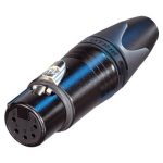 Neutrik NC5FXX-BAG	XLR5 plug female
