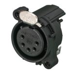 Neutrik NC5FAH-D XLR 5 pole female chassis pcb