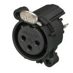 Neutrik NC3FAV XLR3 female chassis PCB